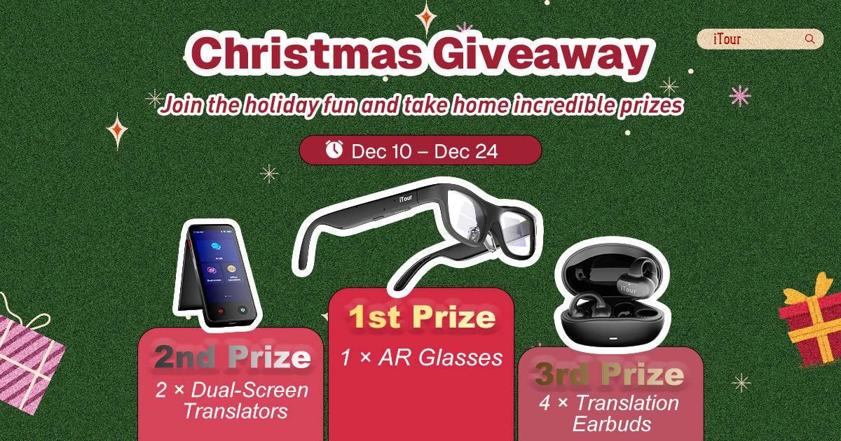 iTour Christmas Giveaway – Premium Translators Up for Grabs!