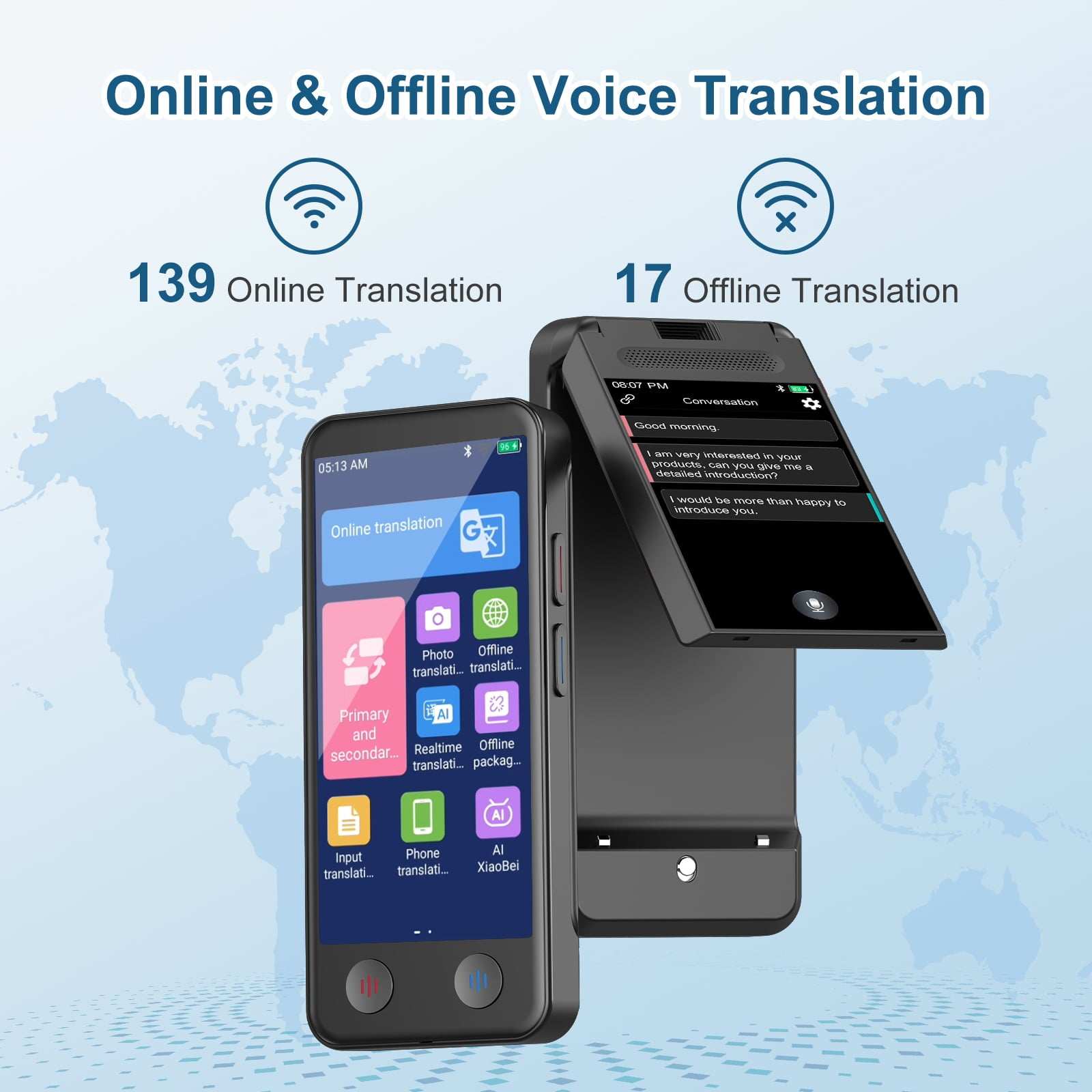 iTour A100M D-Lite Dual-screen Translator