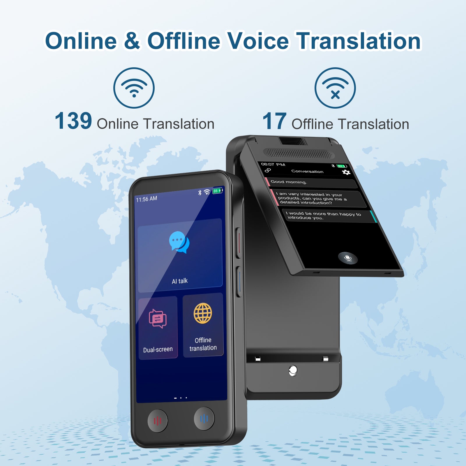 iTour A100M Pro Language Translator Device