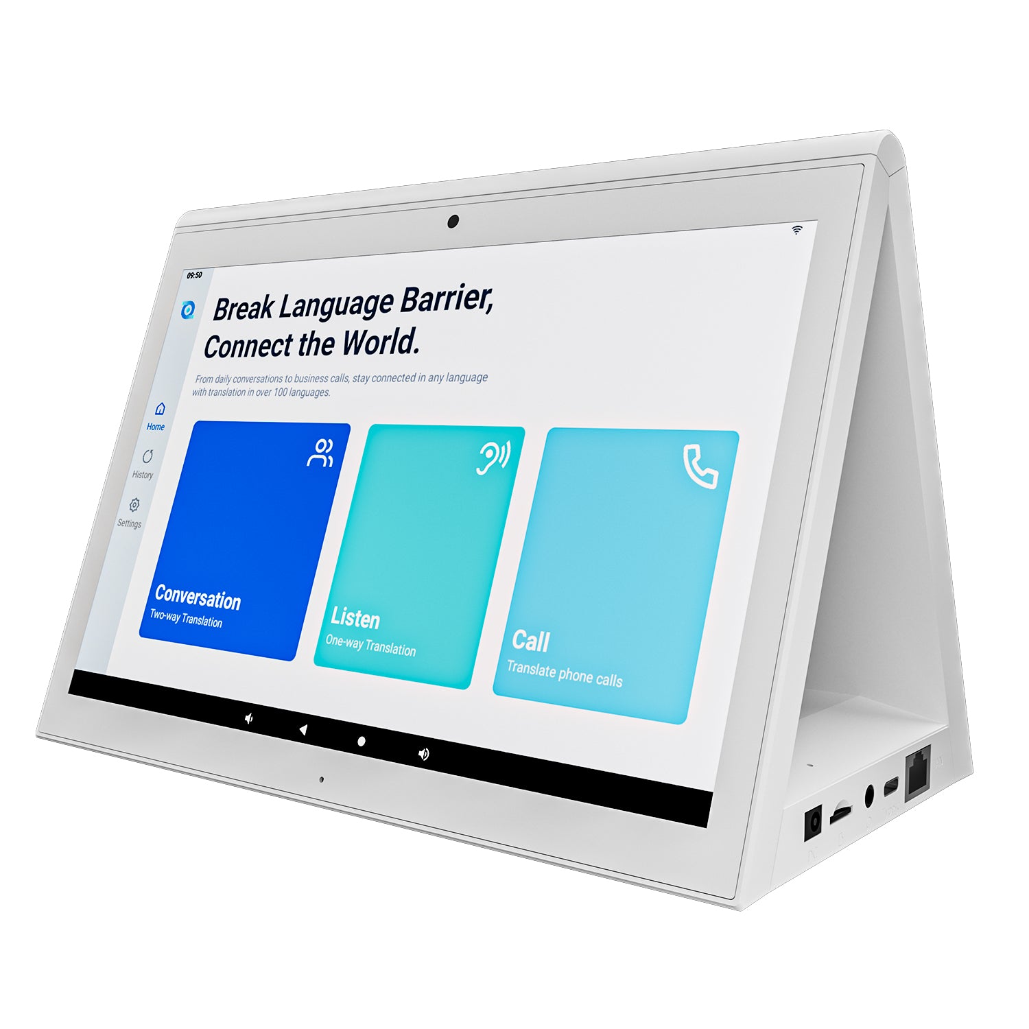 10-Inch Dual-Screen Translation Device for Business & Service Industries