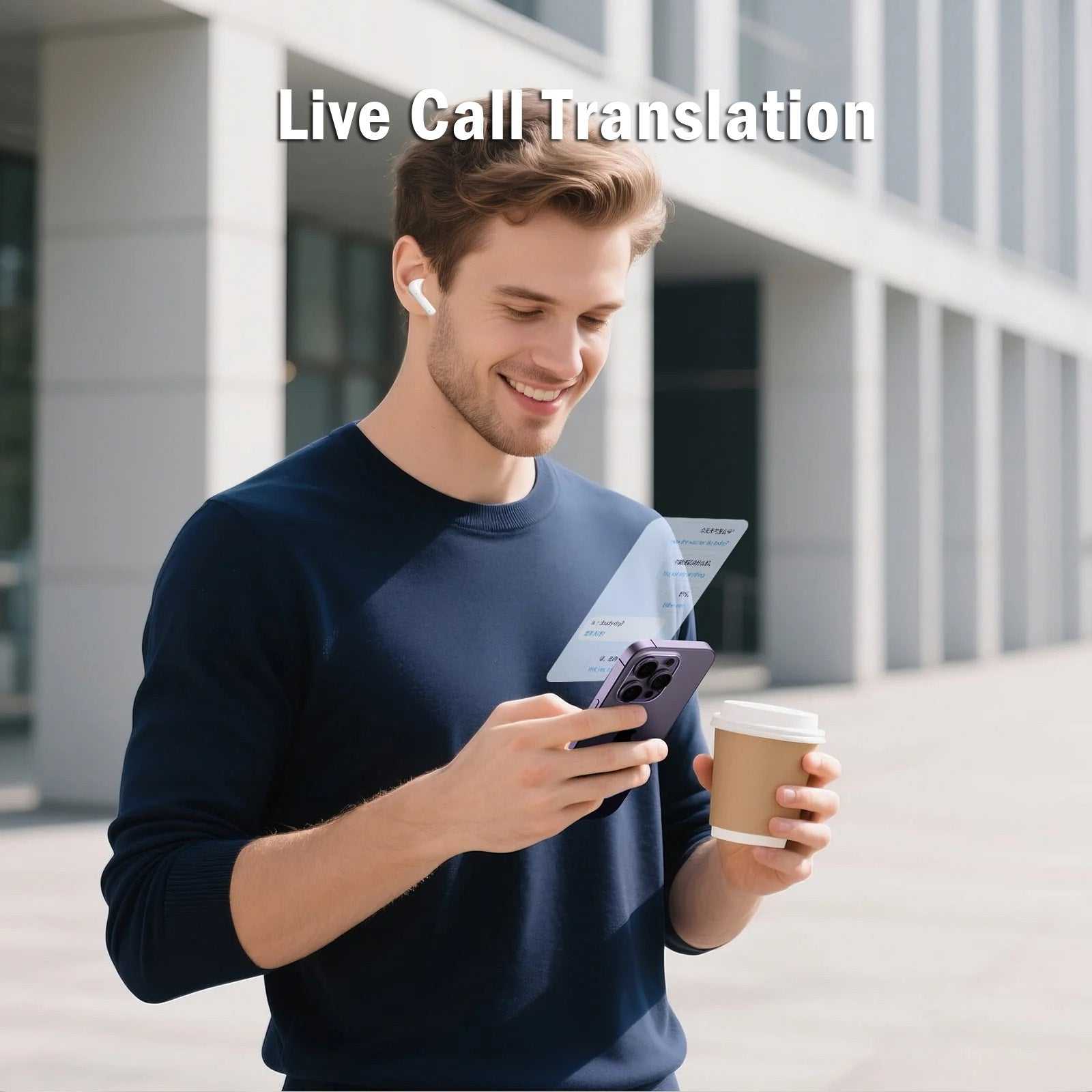 iTour 22Pro AI Language Translation Earbuds