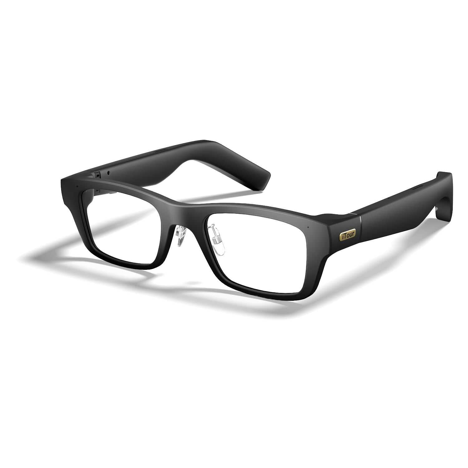 iTour GO2 Smart AI translation glasses with real-time 127 language translation and built-in teleprompter.