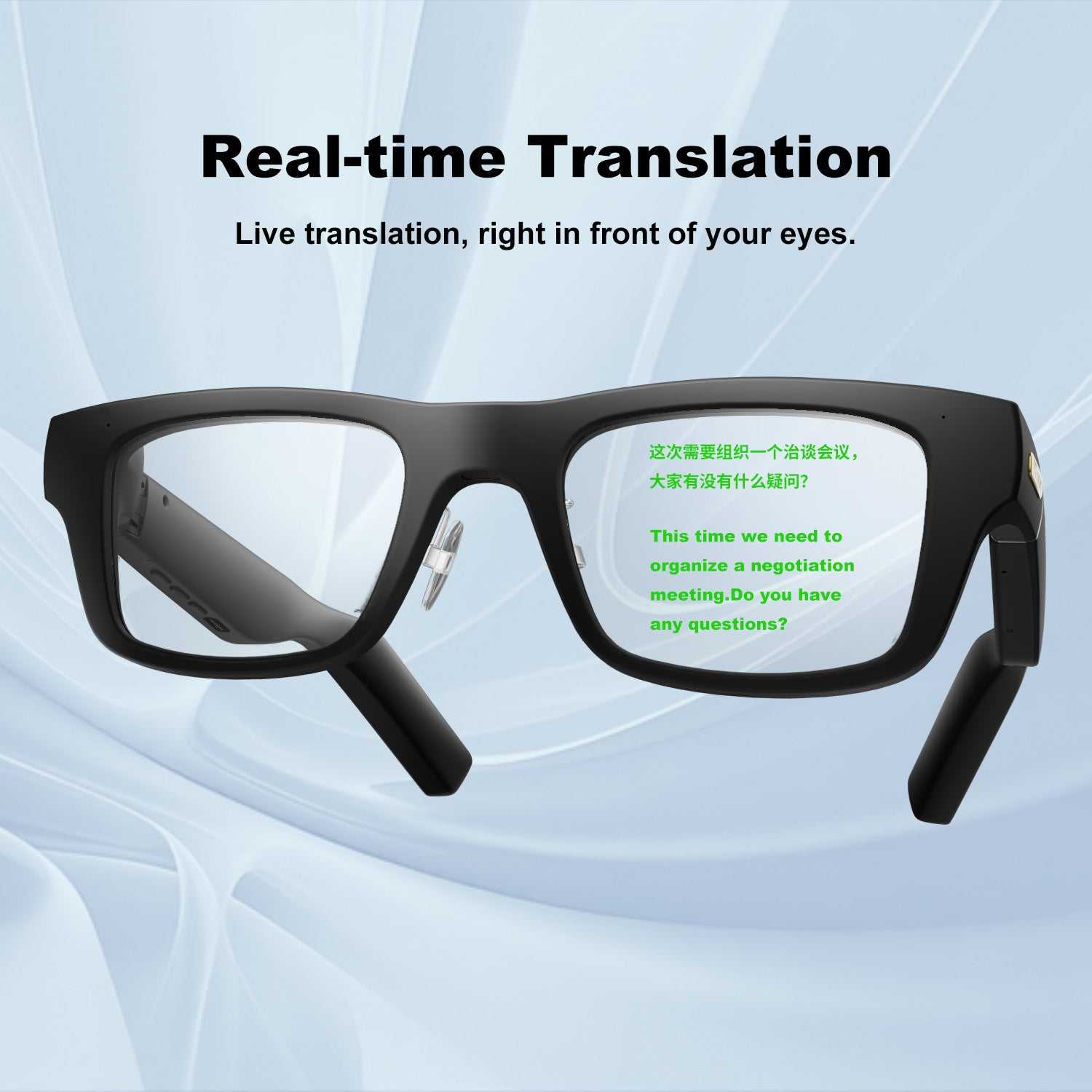 iTour GO2 Smart AI Translation Glasses
