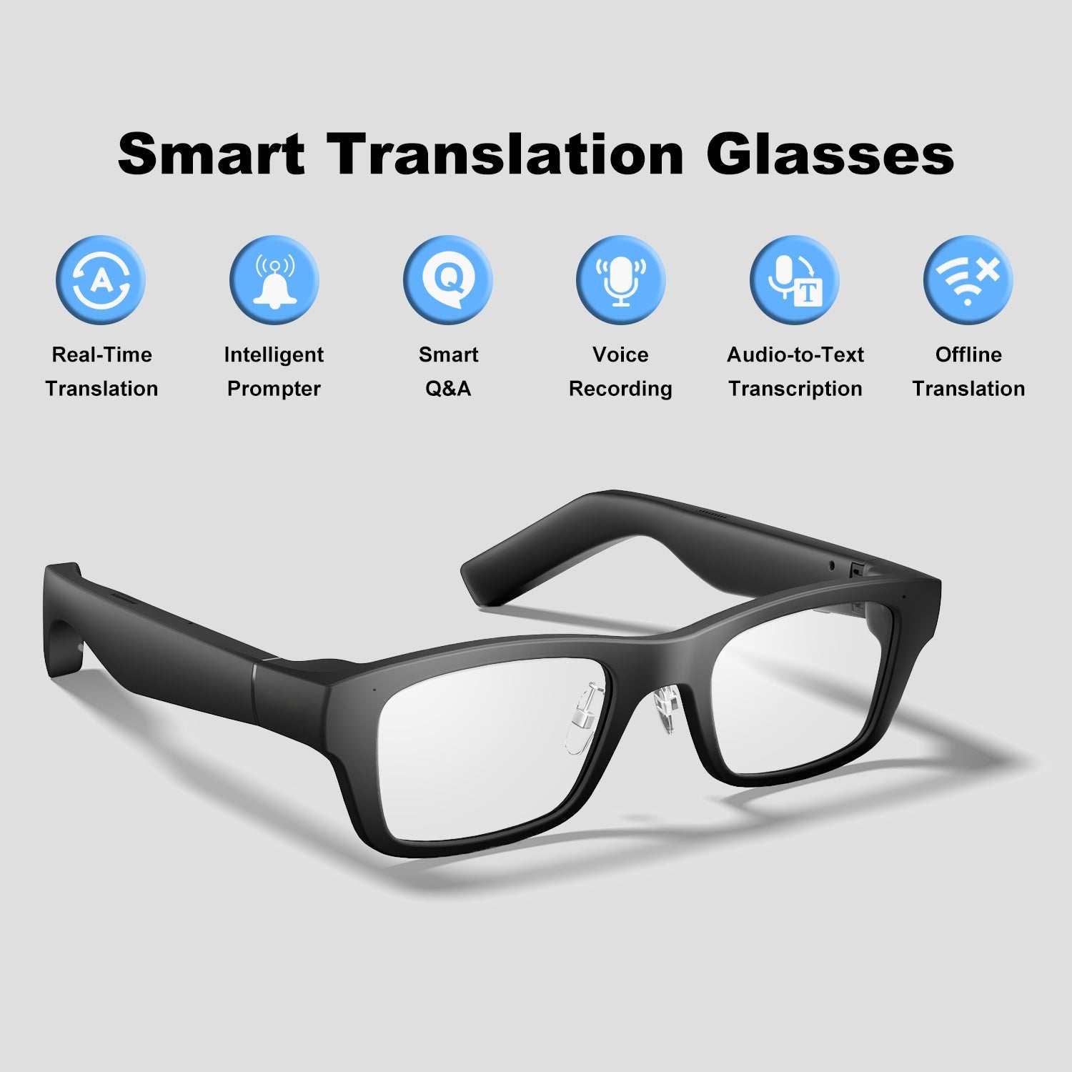 iTour GO2 Smart AI Translation Glasses