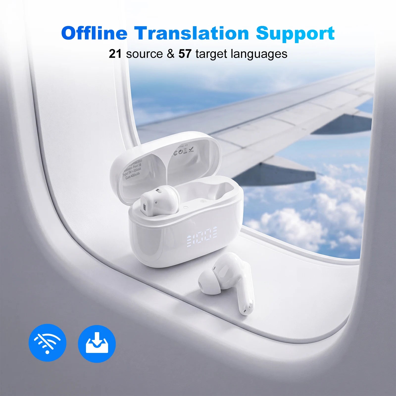 iTour T8 Translator Earbuds