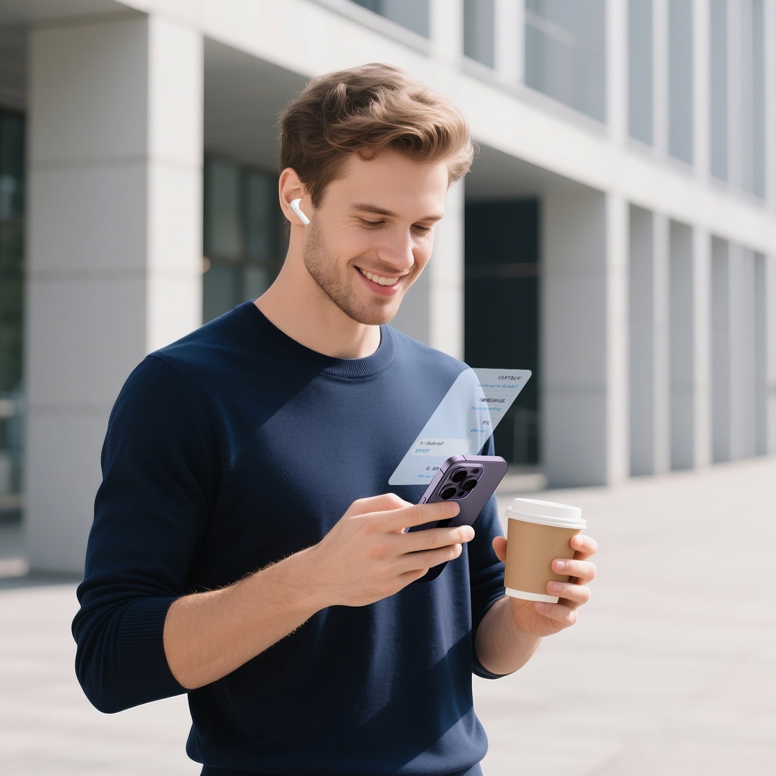 iTour 22Pro AI Language Translation Earbuds
