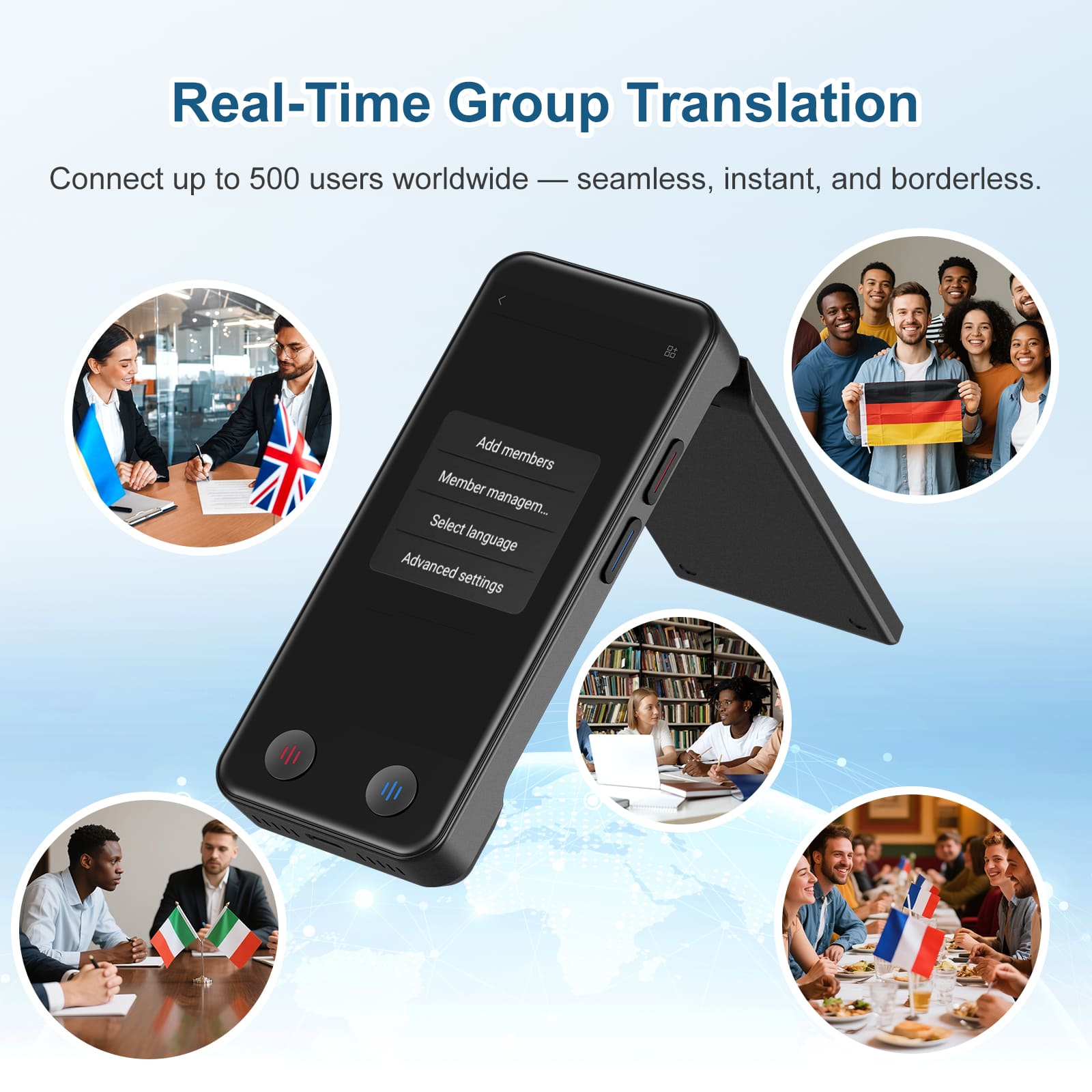 iTour A100M Pro Language Translator Device