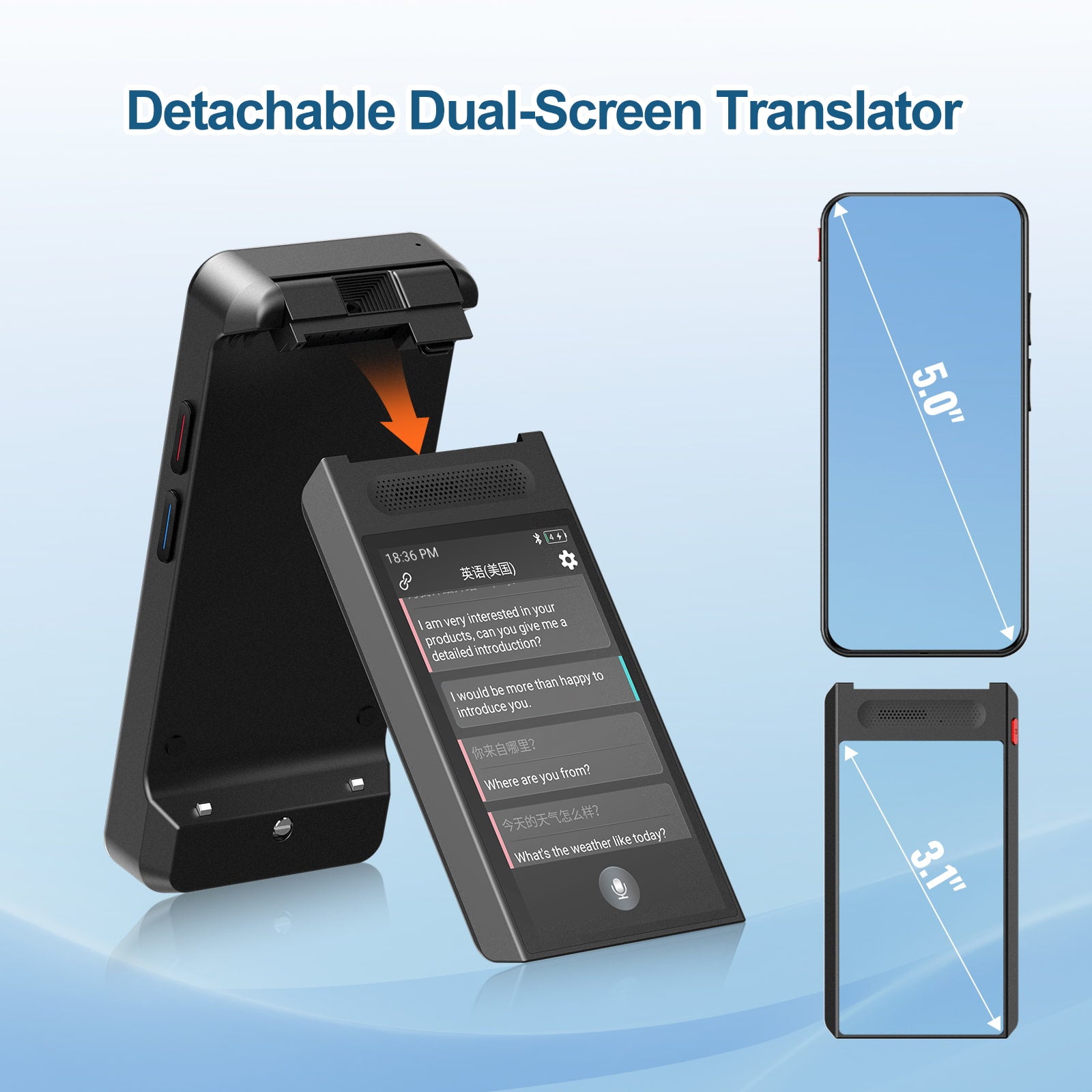 iTour A100M Pro Language Translator Device